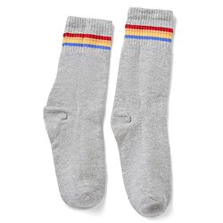Pine Kids Knit Solid Socks Pack of 5 in Blue
