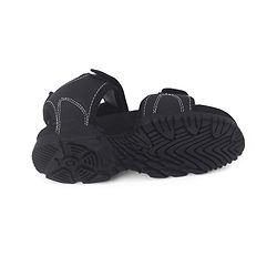 Pine Kids PU Velcro Sandals - Black