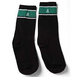 Pine Kids Cotton Knit Ankle Length Socks Set Of 3 - Black & White