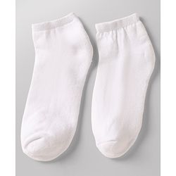 Pine Kids Cotton Nylon Knit Ankle Length Solid Socks Set of 3 - White