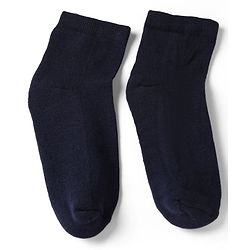 Pine Kids Cotton Knit Ankle Length Solid Socks Set of 3 - Black