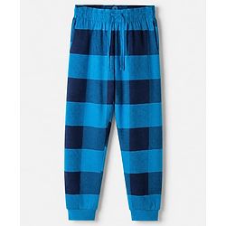 Pine Kids Cotton Knit Half Sleeves T-Shirt & Checks Pyjama Night Suit with Game Over Print - Orange