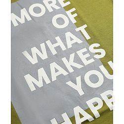 Pine Kids 100% Cotton Single Jersey Knit Half Sleeves T-Shirt and Jogger with Bio wash and Do More of What Makes You Happy Text Print - Green