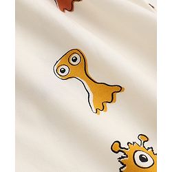 Pine Kids Cambric Woven Boxers With Animal Print Pack of 2 - White Green
