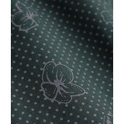 Pine Kids Cambric Woven Boxers With Polka Dot Floral Print Pack of 2 - Black Green