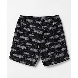 Pine Kids Cambric Woven Boxer With Print Pack of 2 - Blue Black