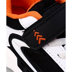 Pine Kids Velcro closure Sneakers Shoes in Black