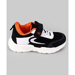 Pine Kids Velcro closure Sneakers Shoes in Black