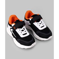 Pine Kids Velcro closure Sneakers Shoes in Black
