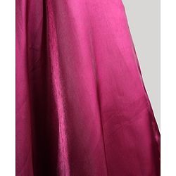 Pine Kids Organza Woven Sleeveless Party Dress With Floral Applique - Maroon
