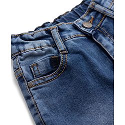 Pine Kids Denim Woven Full Length Jeans in Blue