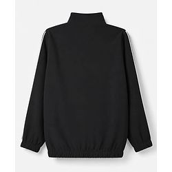 Pine Active Woven Ultra Light Woven Full Sleeves Tracksuit - Black