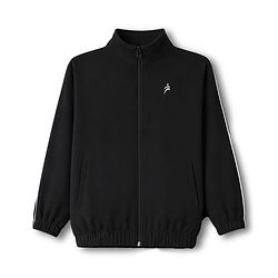 Pine Active Woven Ultra Light Woven Full Sleeves Tracksuit - Black