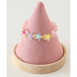 Pine Kids Free Size Bracelets & Bangles Set for Girls - Pink