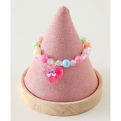 Pine Kids Free Size Bracelets & Bangles Set for Girls - Pink