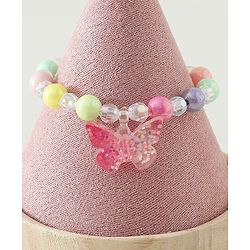 Pine Kids Free Size Bracelets & Bangles Set for Girls - Pink