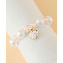 Pine Kids Free Size Jewellery Set for Girls - Pink