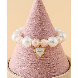Pine Kids Free Size Jewellery Set for Girls - Pink