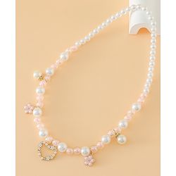 Pine Kids Free Size Jewellery Set for Girls - Pink