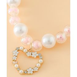 Pine Kids Free Size Jewellery Set for Girls - Pink