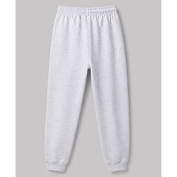 Pine Active Cotton Knit Full Length Solid Coloured Performer Printed Track Pant - Grey