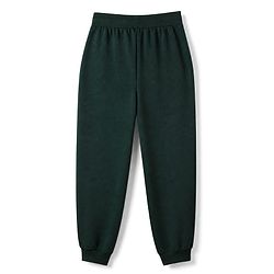 Pine Active Cotton Knit Full Length Solid Coloured Runner Printed Track Pant - Green