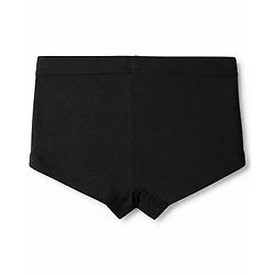 Pine Kids Cotton Elastane Knit Bloomers with Bow Applique Pack of 3 - Light Pink Black Pink