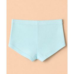 Pine Kids Cotton Elastane Knit Bloomers With Bow Applique Pack of 3 - Lavender & Light Blue