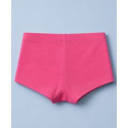 Pine Kids Cotton Elastane Knit Panties With Star Print Pack of 3 - White & Pink