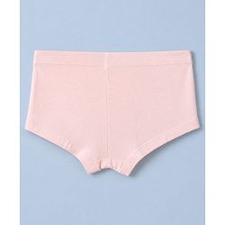 Pine Kids Cotton Knit Bloomers with Floral Print Pack of 3 - White & Pink