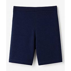 Pine Kids Cotton Lycra Knit Above Knee Length Solid Cycling Shorts Pack of 3 - Red Light Pink Black