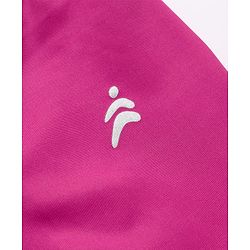 Pine Active Knit Full Length 4 Way Stretch Flared Leggings - Dark Pink