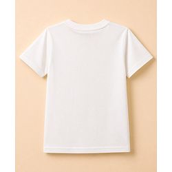 Pine Kids Cotton Knit Half Sleeves Solid T-Shirt Pack Of 5 - Black Red Navy Blue White & Grey