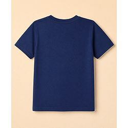 Pine Kids Cotton Knit Half Sleeves Solid T-Shirt Pack Of 5 - Black Red Navy Blue White & Grey