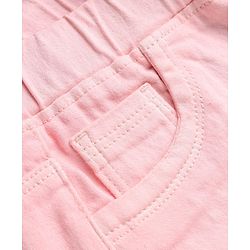 Pine Kids Denim Woven Ankle Length Jeggings in Peach