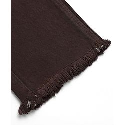 Pine Kids Denim Woven Ankle Length Jeggings in Brown