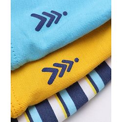Pine Kids Cotton Knit Above Knee Length Solid Trunks Pack of 3