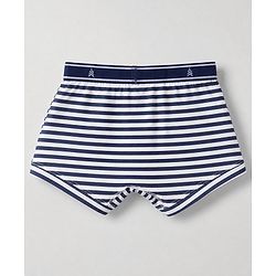 Pine Kids Cotton Elastane Knit Striped Trunks Pack of 3 - Blue Orange