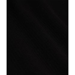 Pine Kids Cotton Blend Knit Full Sleeves Solid Colour Thermal Wear Set with Vest - Black