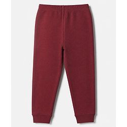 Pine Kids Cotton Mix Knit Full Sleeves Thermal Inner Wear Set - Maroon
