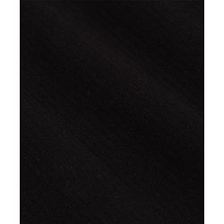 Pine Kids Cotton Knit Full Sleeves Solid Vest and Pant Thermal Inner Wear Set in Black