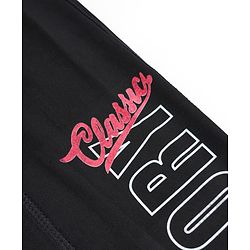 Pine Active Knit Full Length Solid Leggings - Black