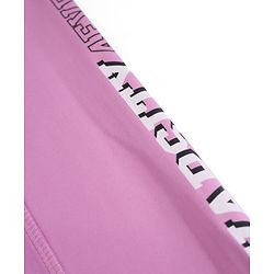 Pine Active Knit Full Length Solid Leggings - Pink