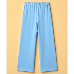 Pine Kids Disney 100% Cotton Single Jersey Knit Full Sleeves T-Shirt & Pajama Night Suit with Stitch and Angel Graphic Print - Light Blue