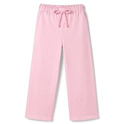 Pine Kids Disney 100% Cotton Single Jersey Knit Full Sleeves T-Shirt & Pajama Night Suit with Stitch Graphic Print - Pink