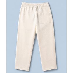 Pine Kids Cotton Woven Full Length Trousers in Beige for 4-5 Years
