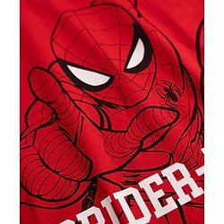 Pine Kids Marvel Single Jersey Knit Half Sleeves T-Shirts with Avengers, Spiderman & Captain America Graphic Pack of 3 - Black, Red & Blue