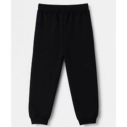 Pine Kids Marvel 100% Cotton Terry Jogger Fit Full Length Joggers in Pack of 3 - Black Grey & Red