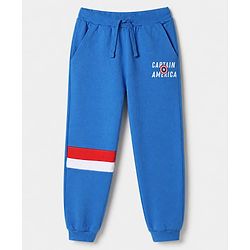 Pine Kids Marvel 100% Cotton Knit Full Length Jogger Fit Lounge Pant with Avengers Graphic Pack of 3 in Black, Grey Blue