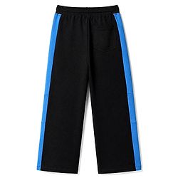 Pine Kids Marvel 100% Cotton Terry Knit Full Length Lounge Pant with Shield Print in Navy Blue